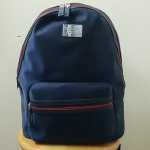 NWT TOMMY HILFIGER NAVY Blue NYLON BACKPACK